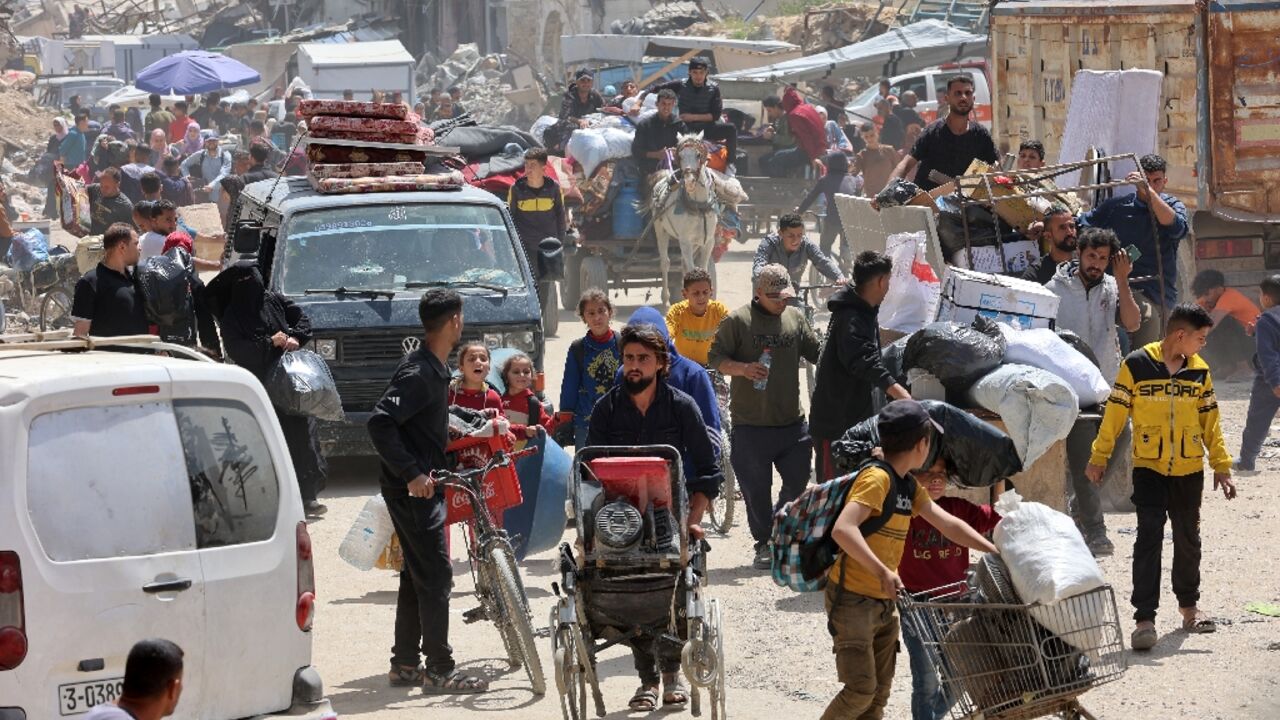 The Israeli military issued a new evacuation order for residents of Shujaiya and some other districts in the Gaza's north