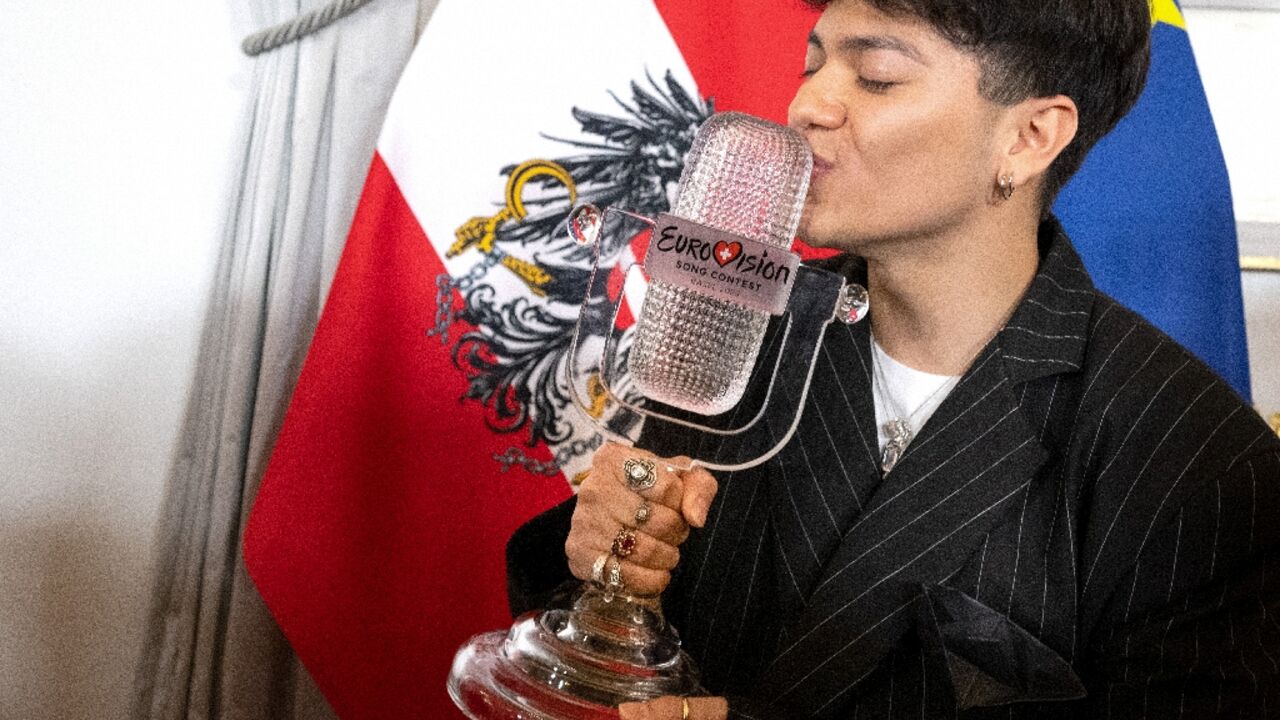 Austrian singer Johannes Pietsch, alias JJ, won this year's Eurovision Song Contest