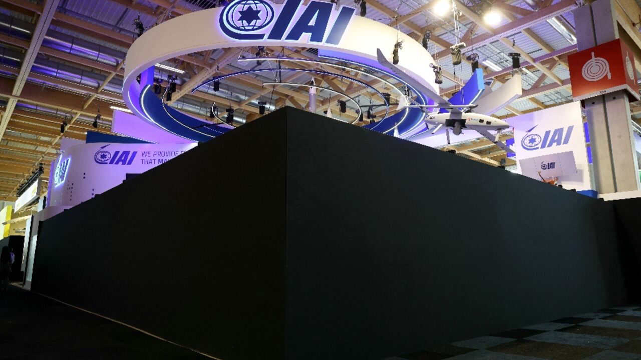 Israel condemned the decision to seal off Israeli defence industry stands at the Paris Air Show