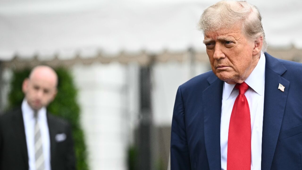 US President Donald Trump said Iran and Israel needed to reacha deal to end the conflict, but suggested they needed to 'fight it out' first