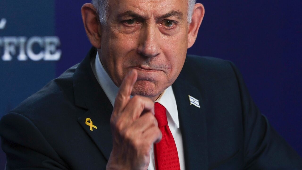 Israeli Prime Minister Benjamin Netanyahu was under threat domestically before the war 