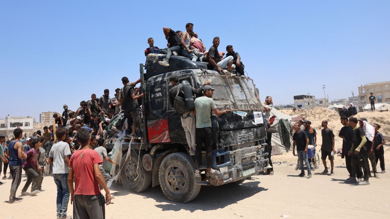 Aid agencies say getting trucks into Gaza to where they are needed - and safely - is a key issue