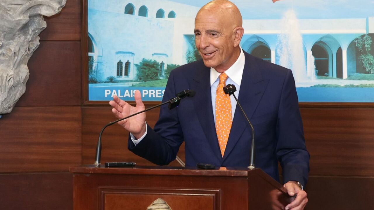 Thomas Barrack was pressing Lebanese officials on plans to disarm Hezbollah