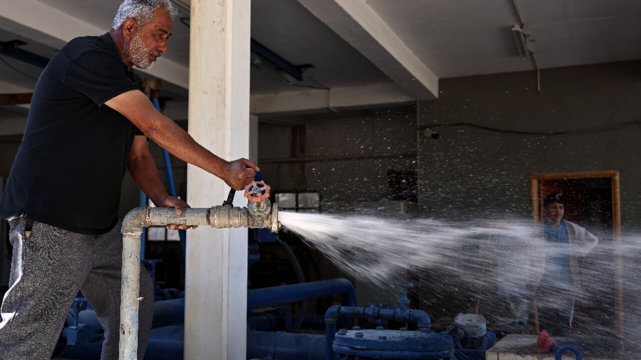 The Ein Samiyah spring is a vital water source for Palestinians in the occupied West Bank grappling with chronic shortages
