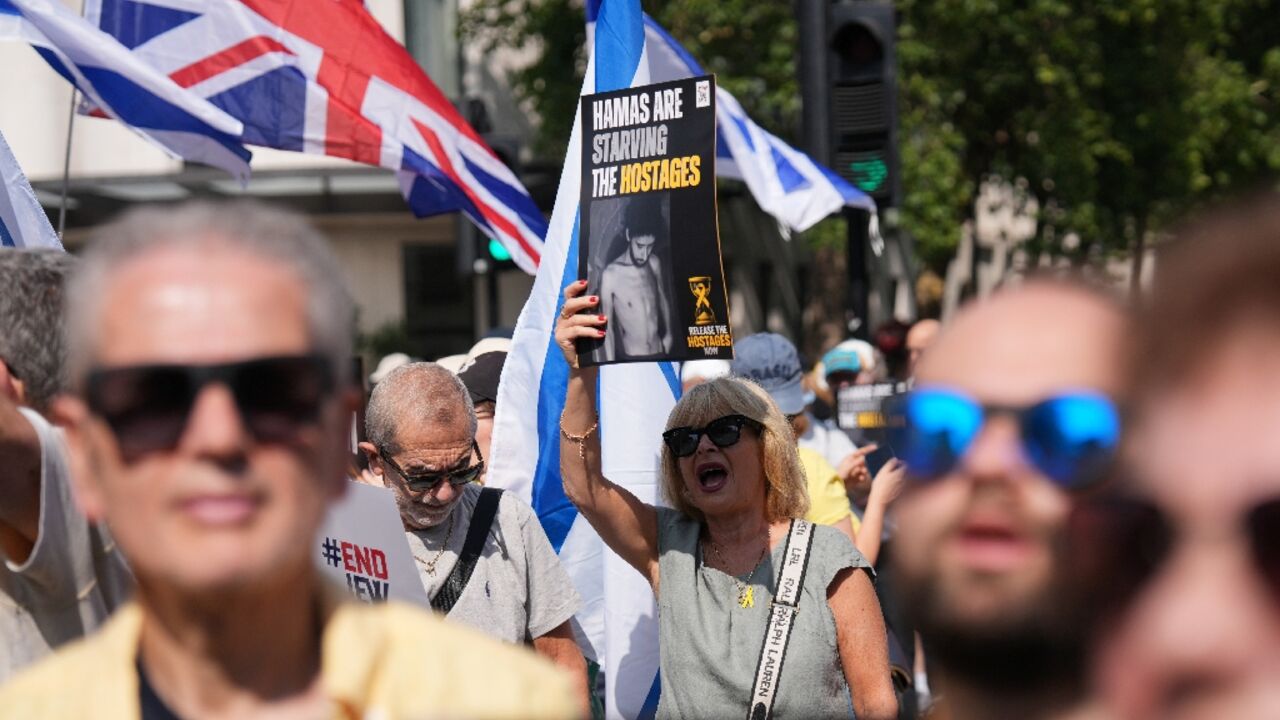 Many of the marchers believe the UK should not recognise the State of Palestine