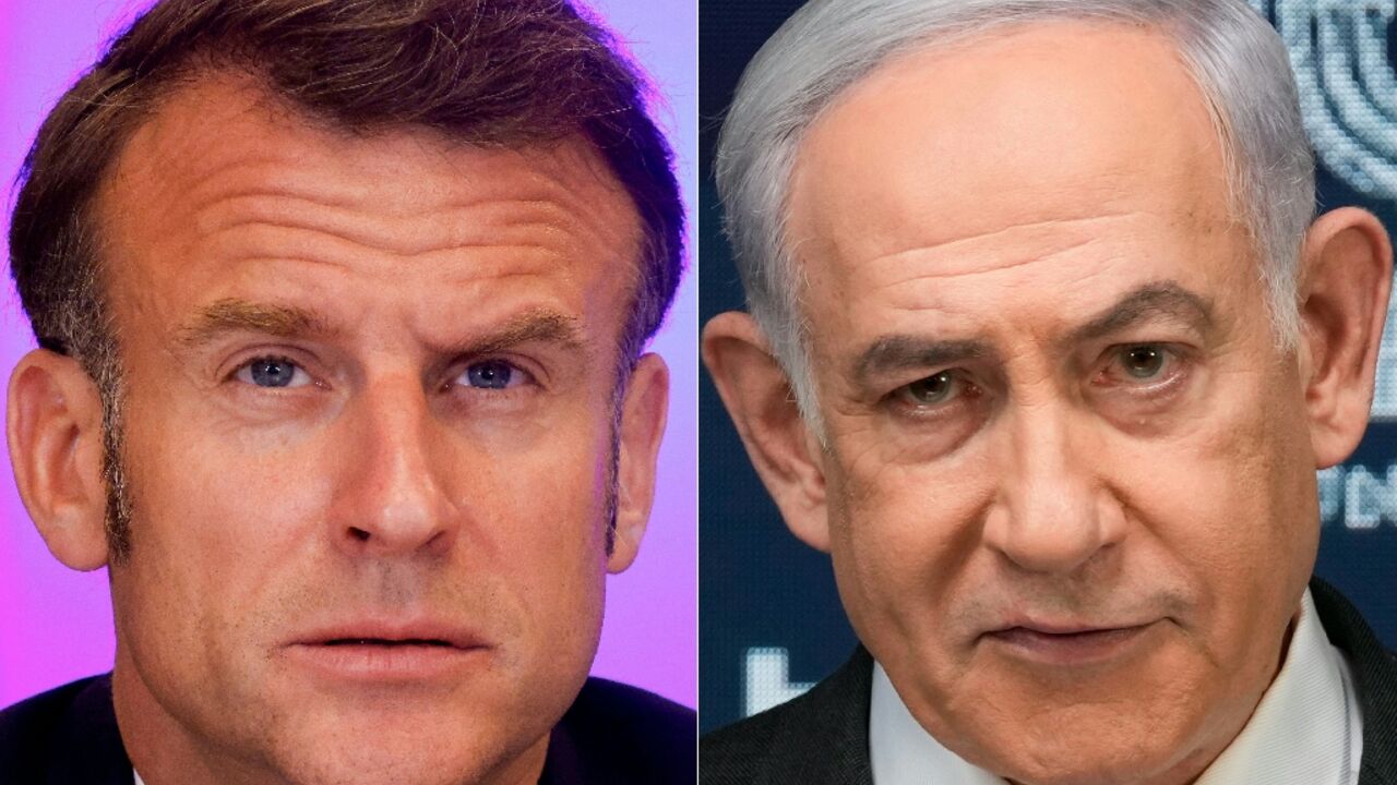 President Emmanuel Macron and Prime Minister Benjamin Netanyahu are exchanging heated words, sparked by France's move to recognise Palestinian as a state next month