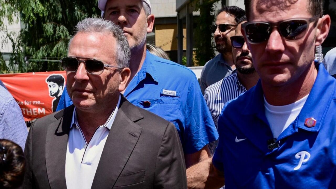 US envoy Steve Witkoff arrives to meet families of Israelis held hostage by Palestinian militants in the Gaza Strip