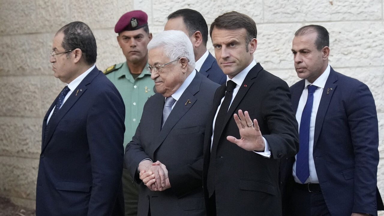 Macron and Abbas