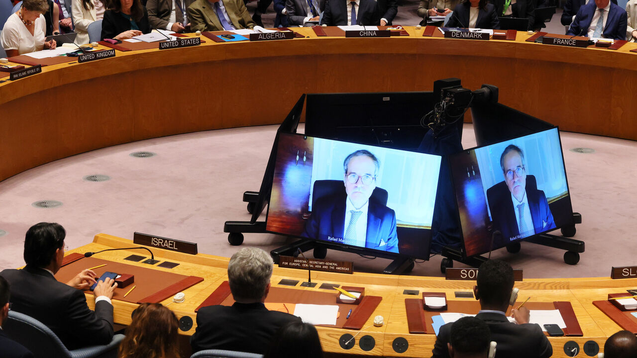 Grossi speaks to UNSC