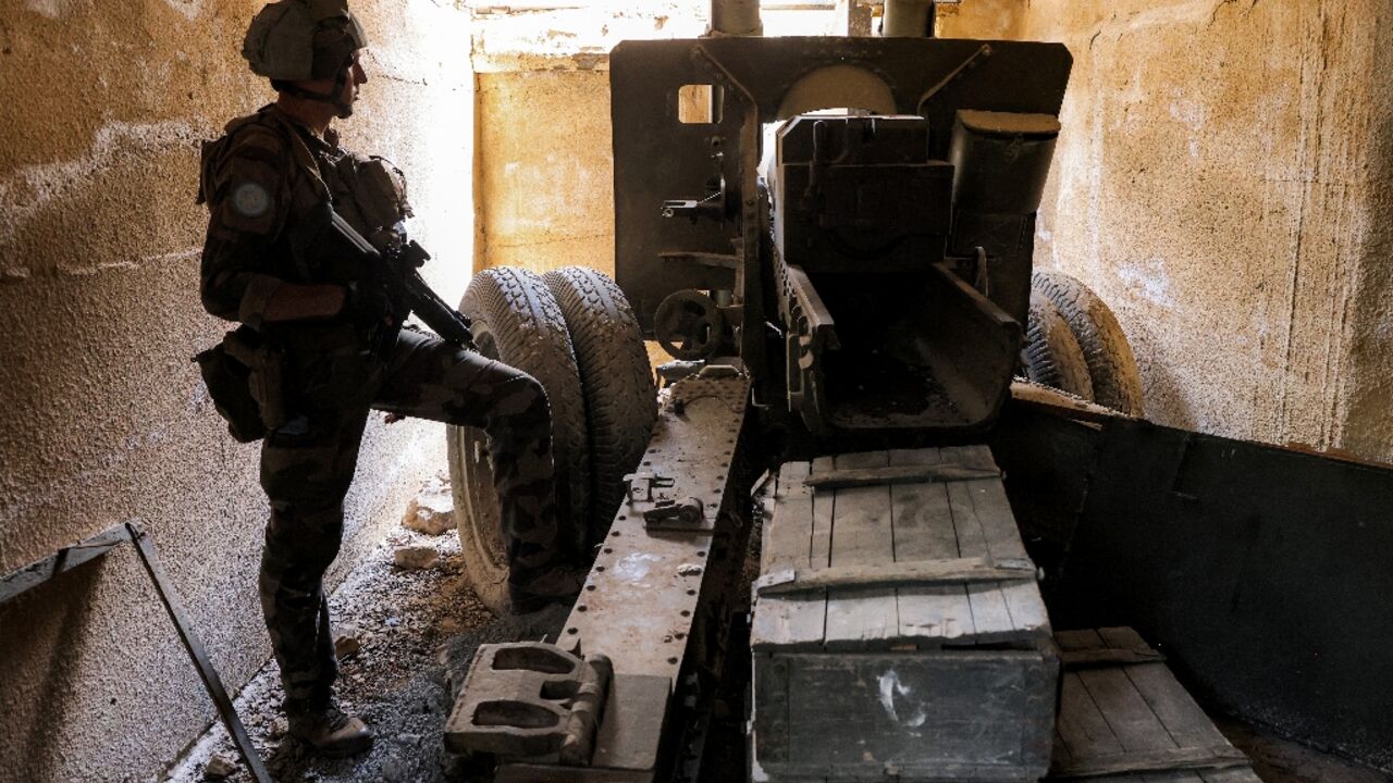 UNIFIL peacekeepers discovered a Hezbollah artillery bunker close to the Israeli border in southern Lebanon