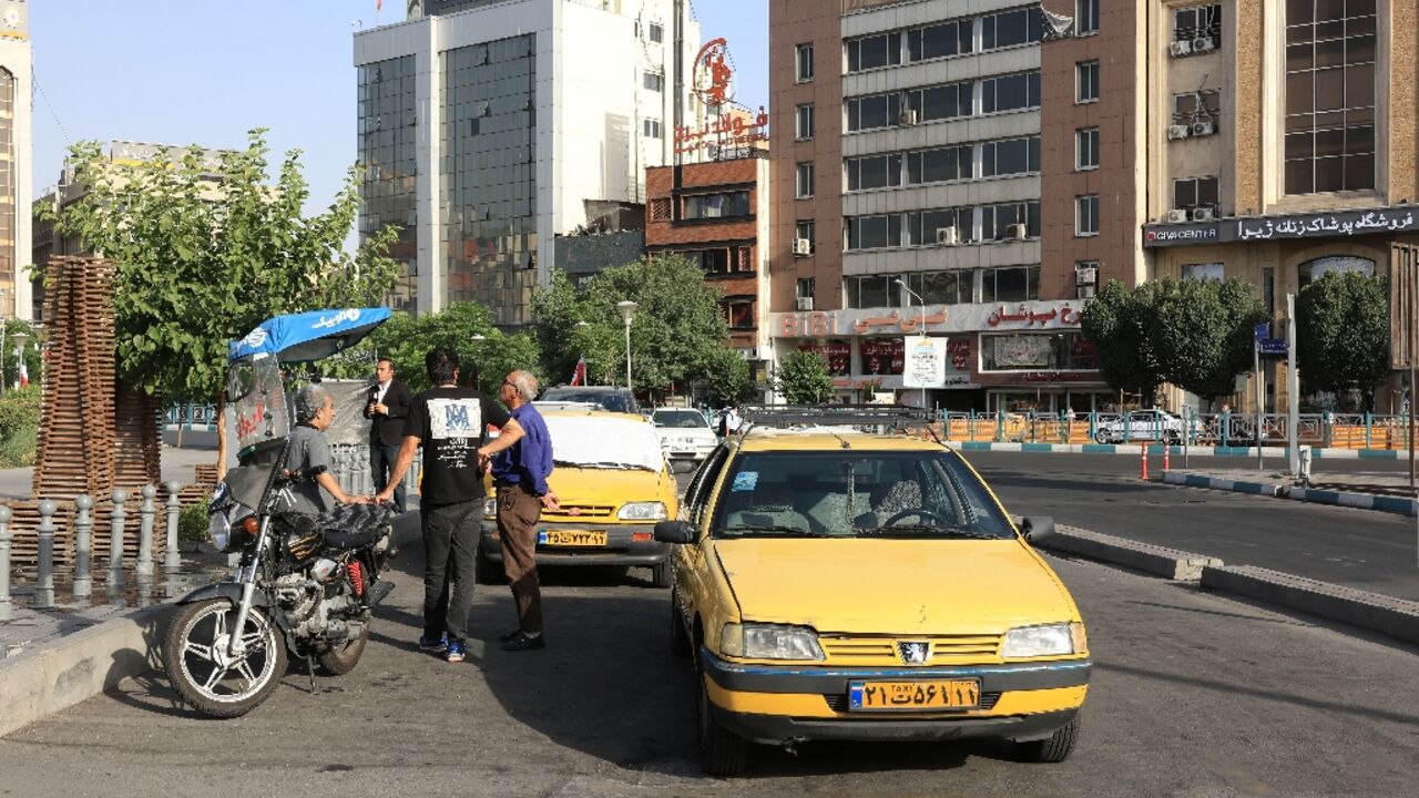 Navigating Iran's sprawling capital Tehran has proved extremely difficutl without functioning GPS