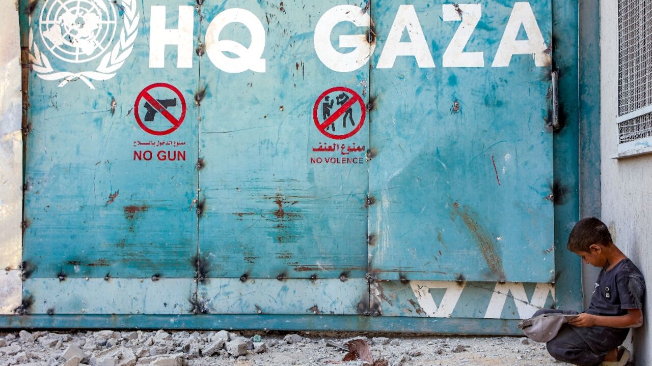 UNRWA, the main humanitarian agency for Palestinians, supplied healthcare, welfare and education services in Gaza before war broke out between Hamas and Israel 
