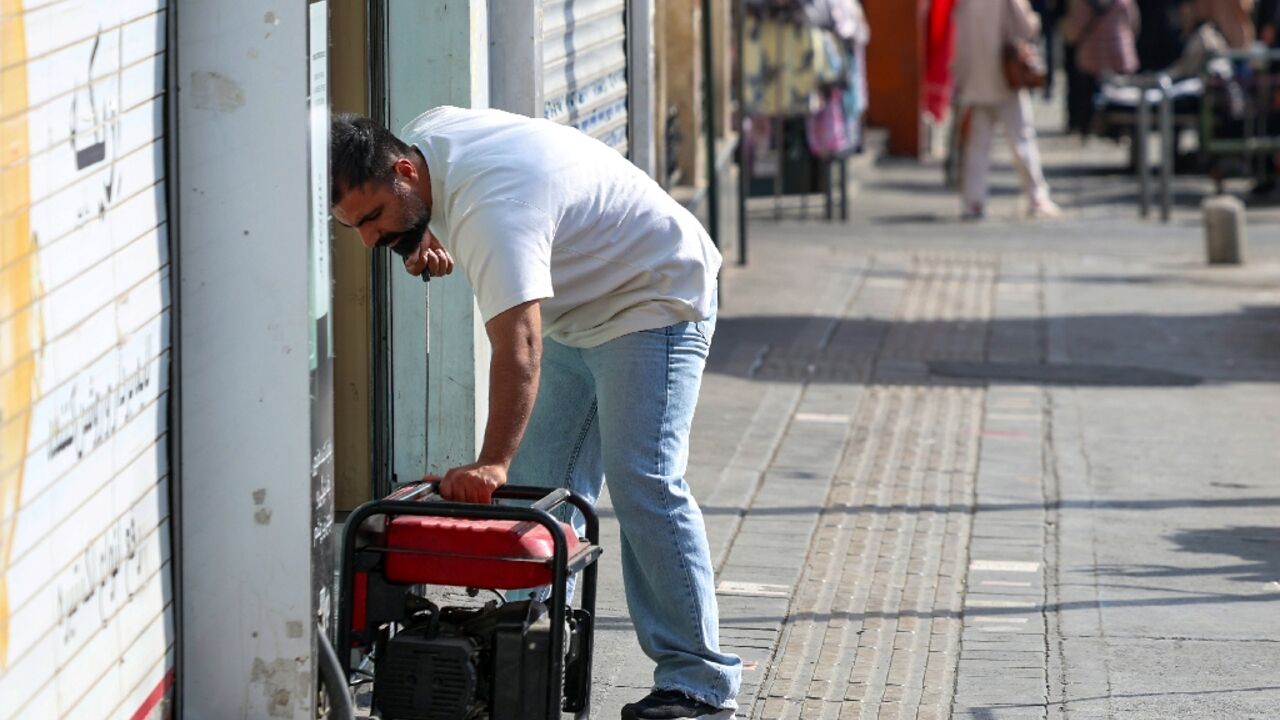 Prolonged power cuts have become routine in Iran