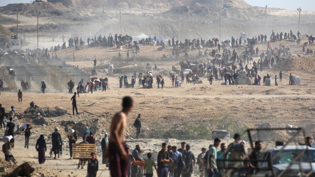 Israeli Prime Minister Benjamin Netanyahu said at the UN he sought to finish the job against Hamas 'as fast as possible'