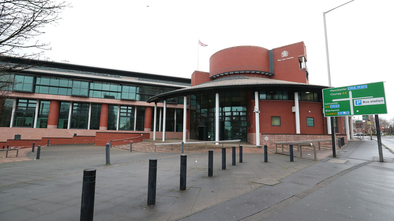 General view of the entrance to the Preston Crown Court, in Preston, Britain, January 15, 2019. REUTERS/Jon Super