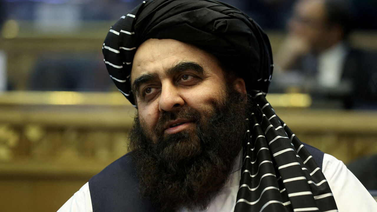 FILE PHOTO: Afghanistan's Taliban Foreign Minister Amir Khan Muttaqi attends the Tehran International Conference on Palestine in Tehran, Iran, December 23, 2023.  Majid Asgaripour/WANA (West Asia News Agency) via REUTERS/File Photo