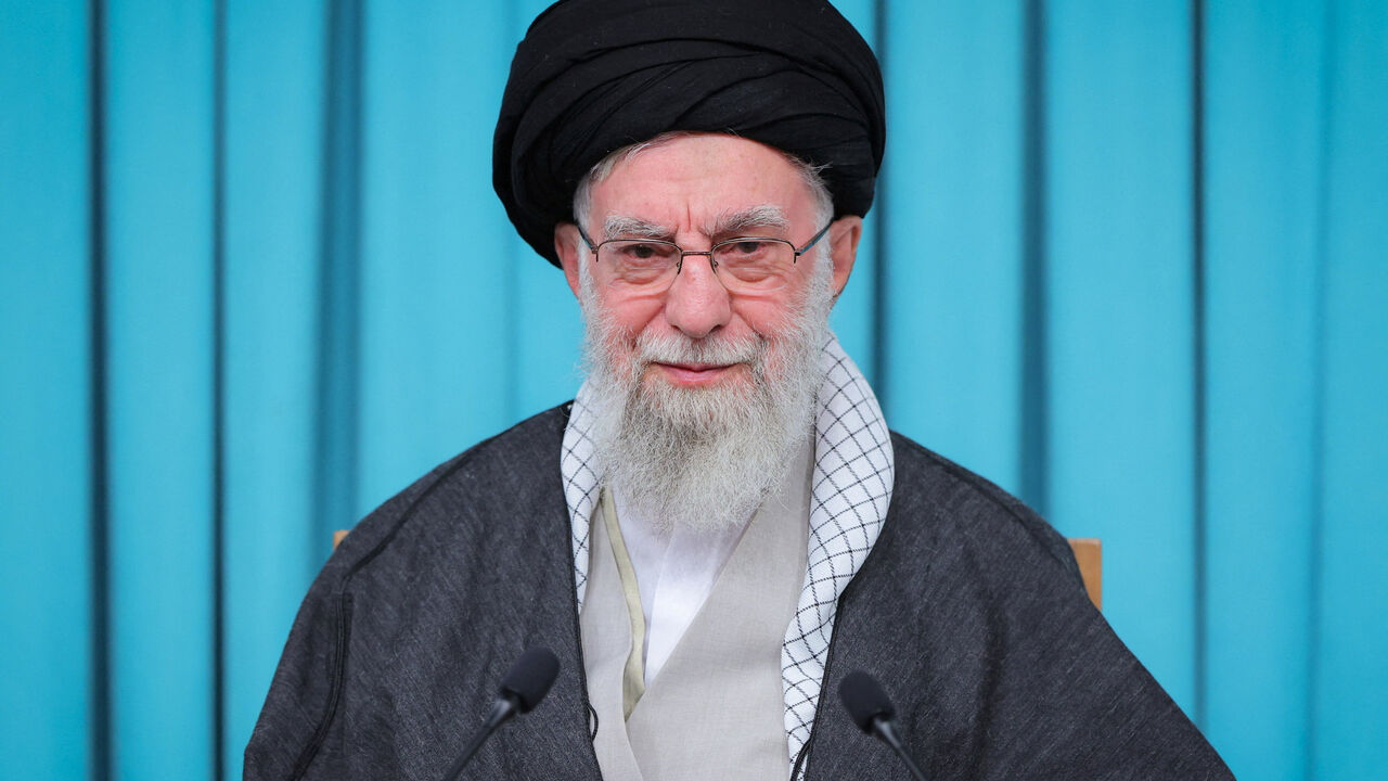 Iran's Supreme Leader Ayatollah Ali Khamenei speaks during a televised speech in Tehran, Iran, September 23, 2025. Office of the Iranian Supreme Leader/WANA (West Asia News Agency)/Handout via REUTERS