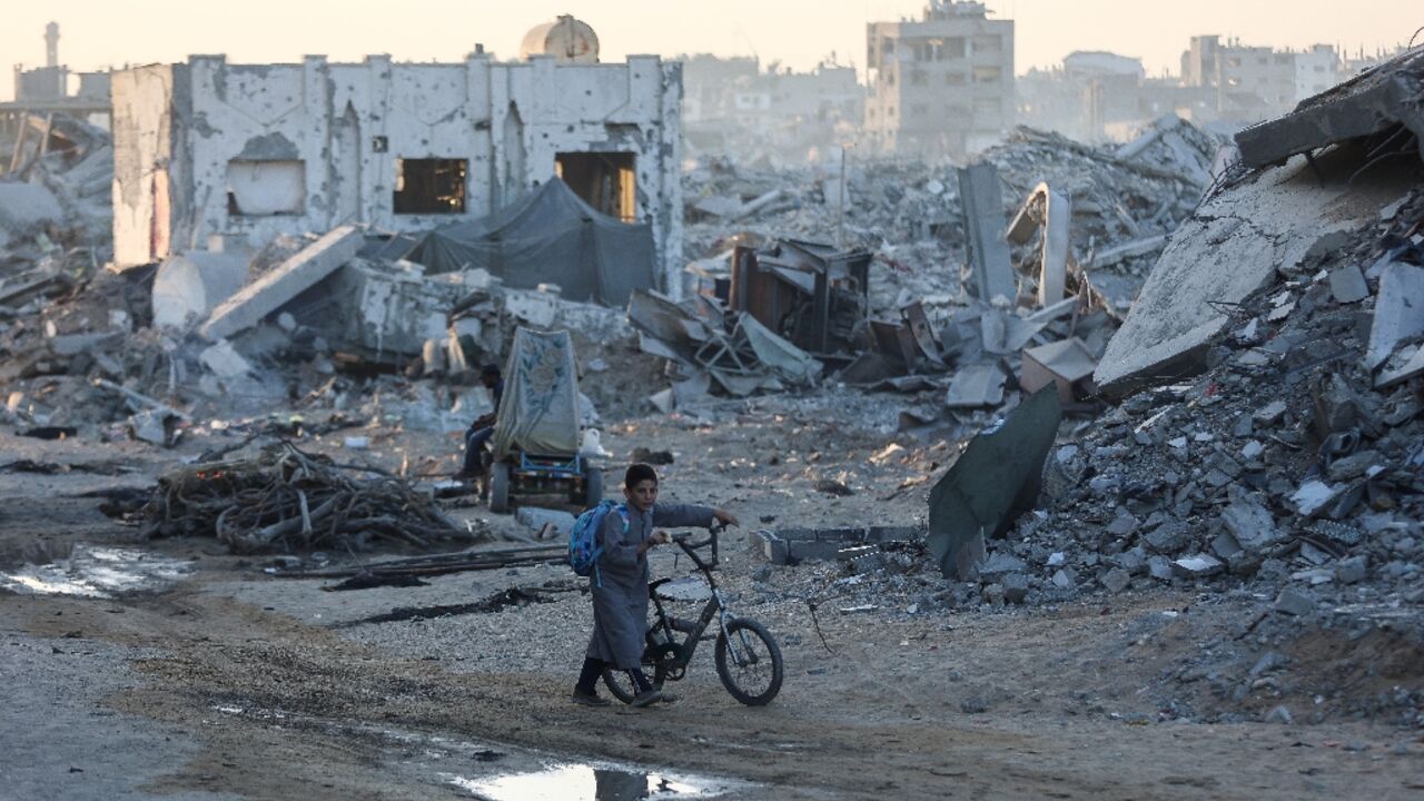 The war has devastated much of the Gaza Strip