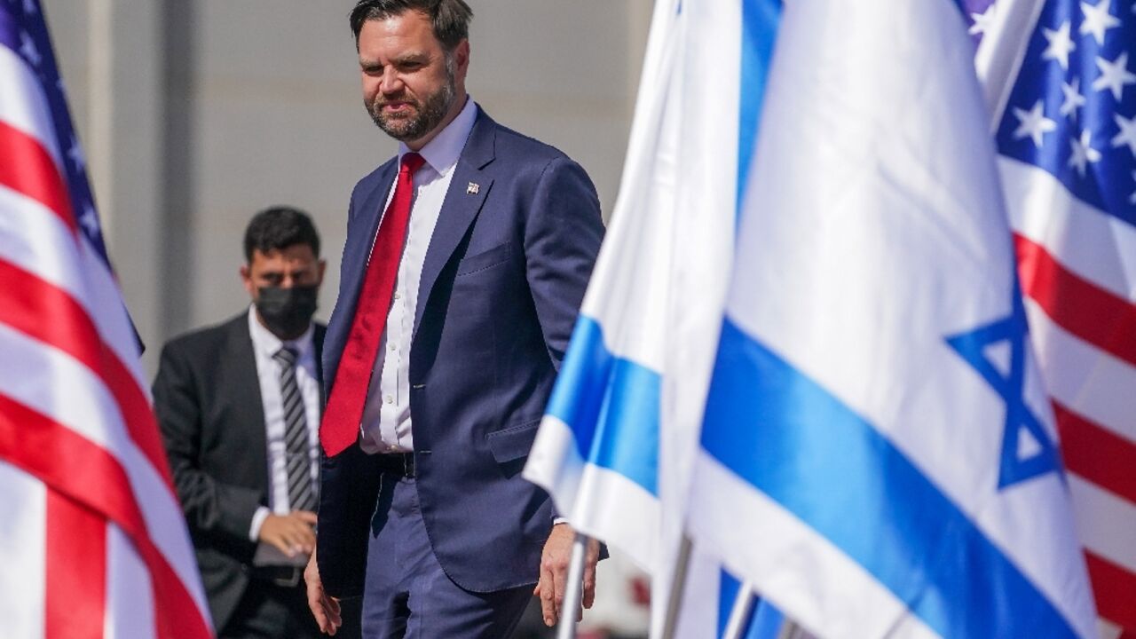 US Vice President JD Vance is expected to meet Israeli leaders including Prime Minister Benjamin Netanyahu on Wednesday