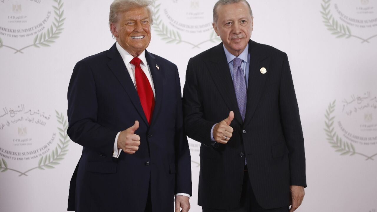 Turkey's President Recep Tayyip Erdogan attended the Gaza Peace Summit in Sharm El-Sheikh this month with leaders including US President Donald Trump