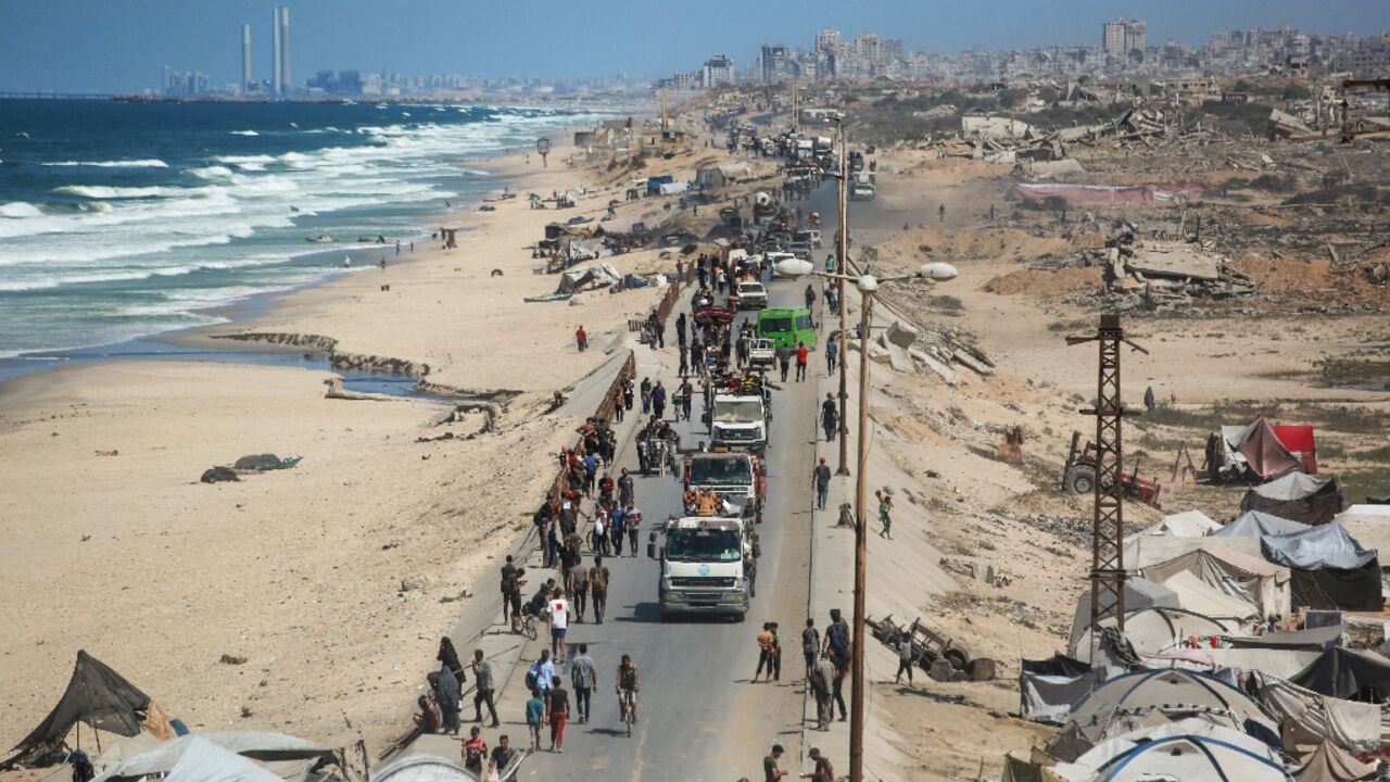 Israel's defence minister said anyone who remained in Gaza City would be considered 'terrorists and terrorist supporters'