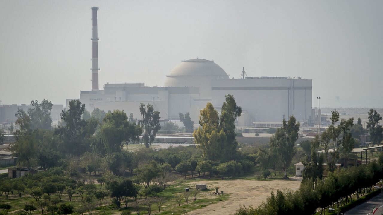 A view of the Bushehr nuclear power plant.