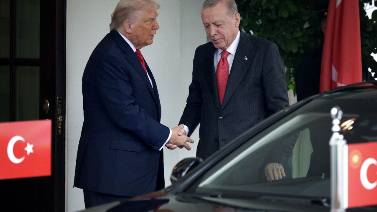 Erdogan said Donald Trump had "specifically requested that we meet with Hamas and persuade them" to accept the peace plan