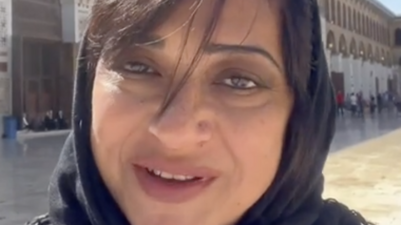 Amberin Zaman in Damascus