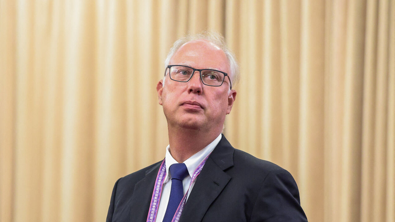 Kirill Dmitriev, Special Presidential Envoy on Foreign Investment and Economic Cooperation of Russia,  looks on at Diaoyutai State Guesthouse in Beijing, China, September 2, 2025. REUTERS/Maxim Shemetov/Pool