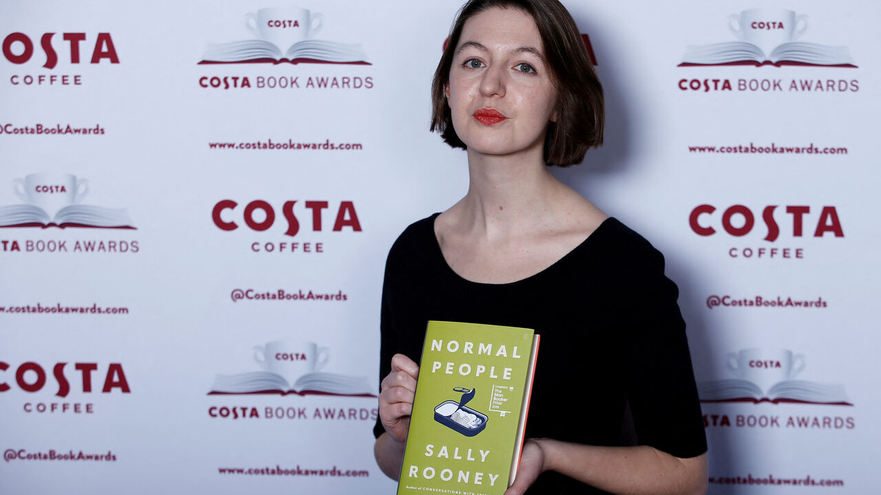 FILE PHOTO: Author Sally Rooney poses for a photograph ahead of the announcement of the winner of the Costa Book Awards 2018 in London, Britain, January 29, 2019 REUTERS/Henry Nicholls/File Photo