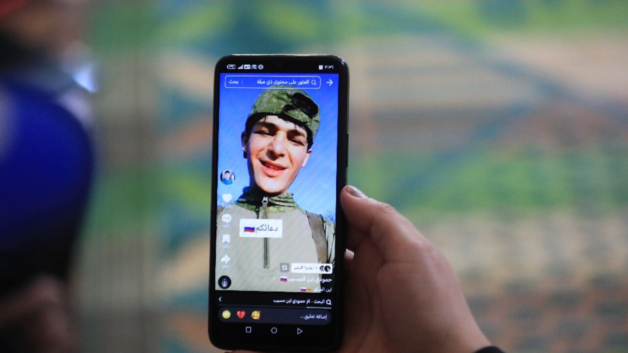 Iraqi Russian recruit Mohammed Iman, 24, in Ukraine. He is now missing and thought dead