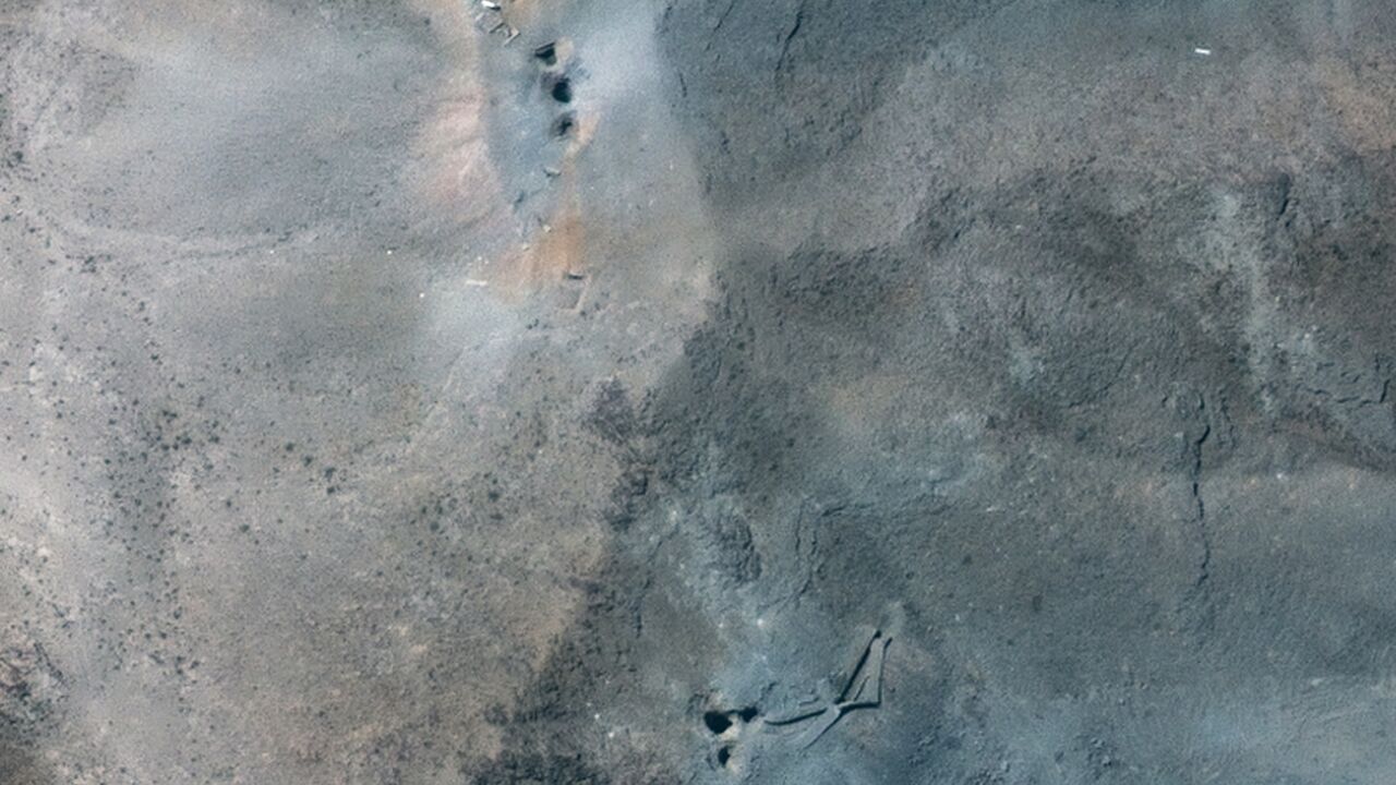 US strikes in June left craters at Iran's Fordo uranium enrichment site after  