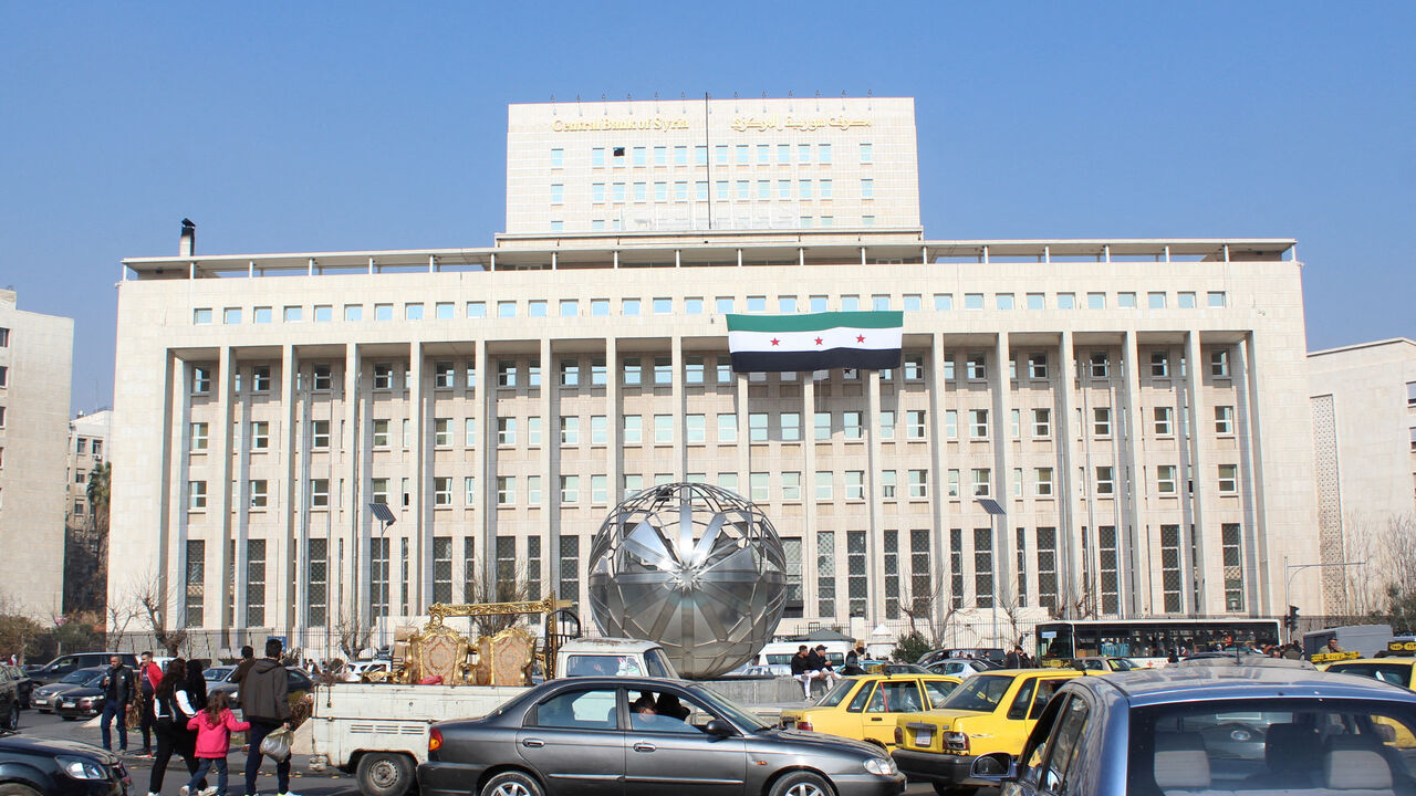 FILE PHOTO: A view of Syrian central bank, after the ousting of Syria's Bashar al-Assad, in Damascus,Syria, January 12, 2025. REUTERS/Firas Makdesi/File Photo