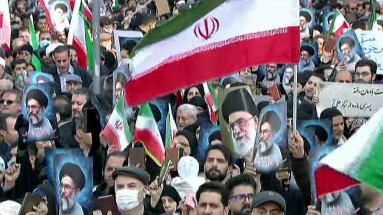 Iranian authorities sought to regain control of the streets by staging mass rallies of their own