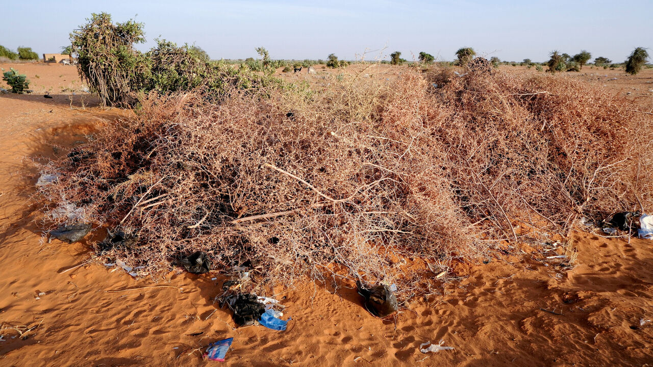 A burial site for the victims of a drone strike, in El Obeid, North Kordofan State, Sudan, January 14, 2026. REUTERS/El Tayeb Siddig