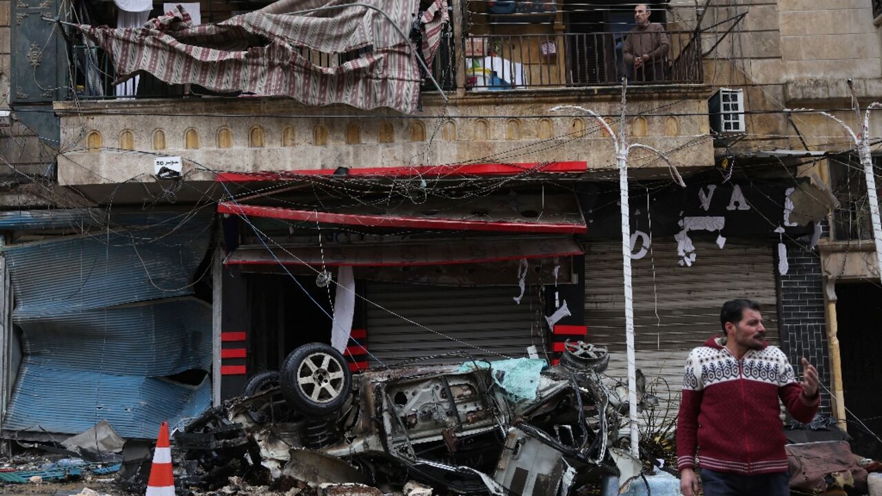Some residents were able to return on Sunday to their neighbourhoods in Aleppo, where Kurdish fighters had clashed with government forces for days