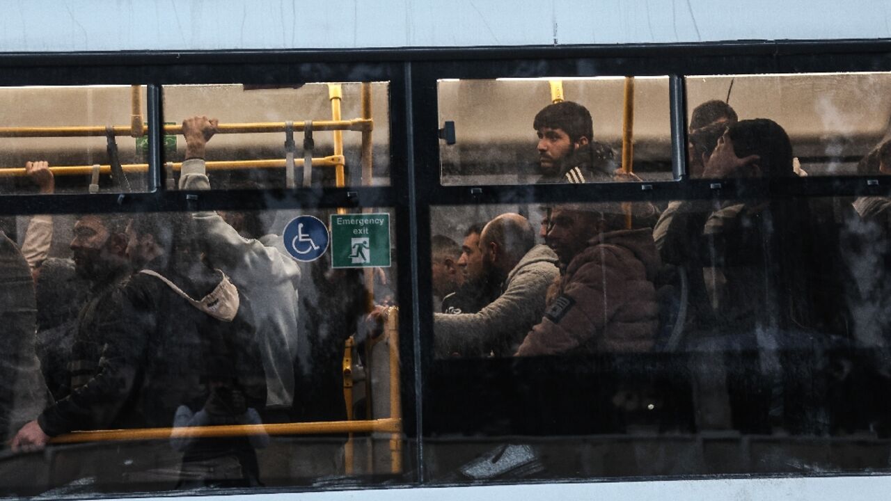 Kurdish forces denied its fighters had been transferred out of Aleppo