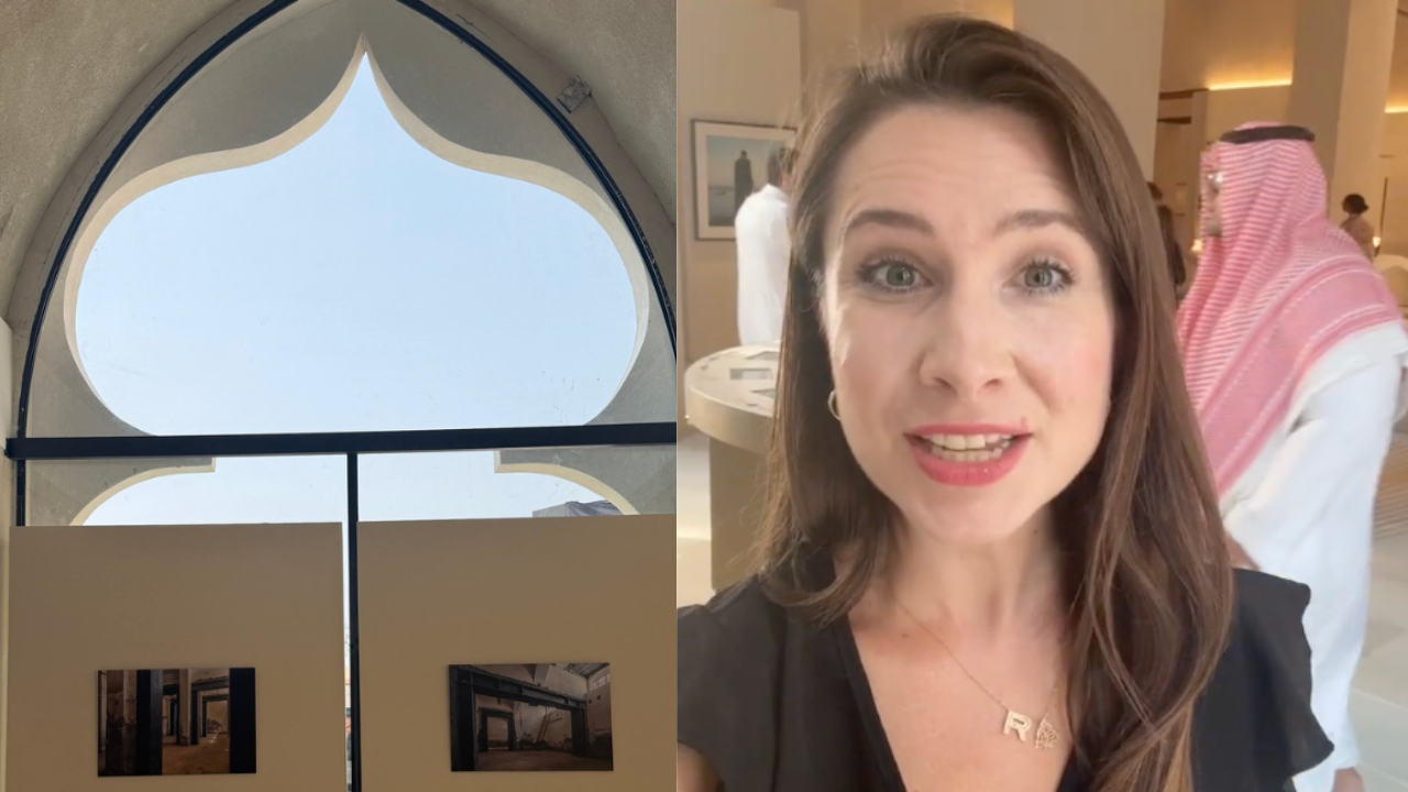 Rebecca Anne Proctor at Red Sea Museum Jeddah