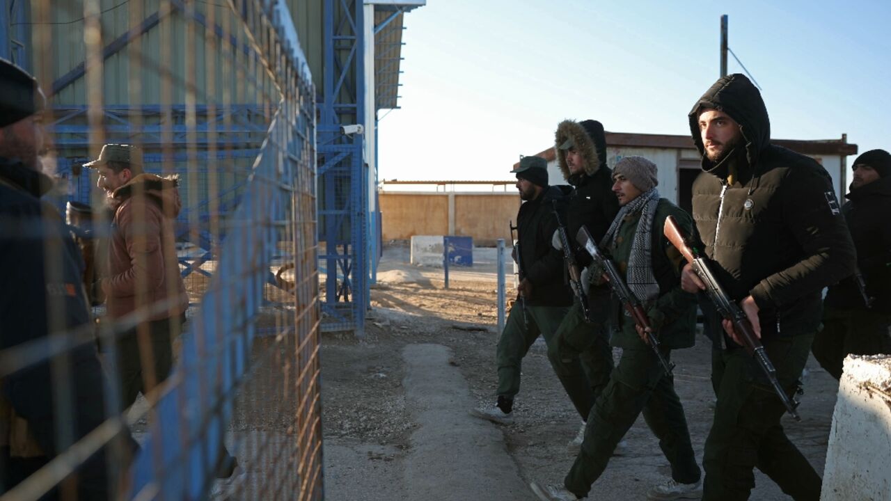 At Al-Hol, an AFP correspondent saw soldiers open the camp's metal gate and enter, while others stood guard