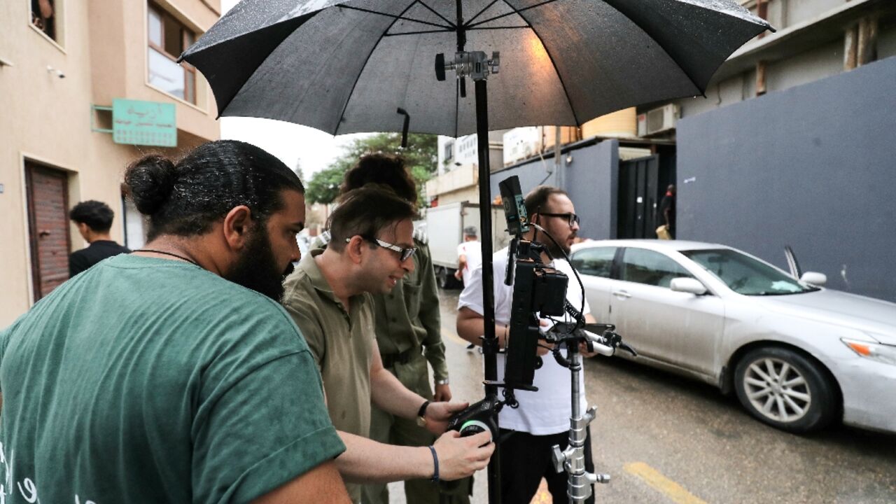 Libyan filmmaker Mouayed Zabtia is fighting to revive his country's film industry