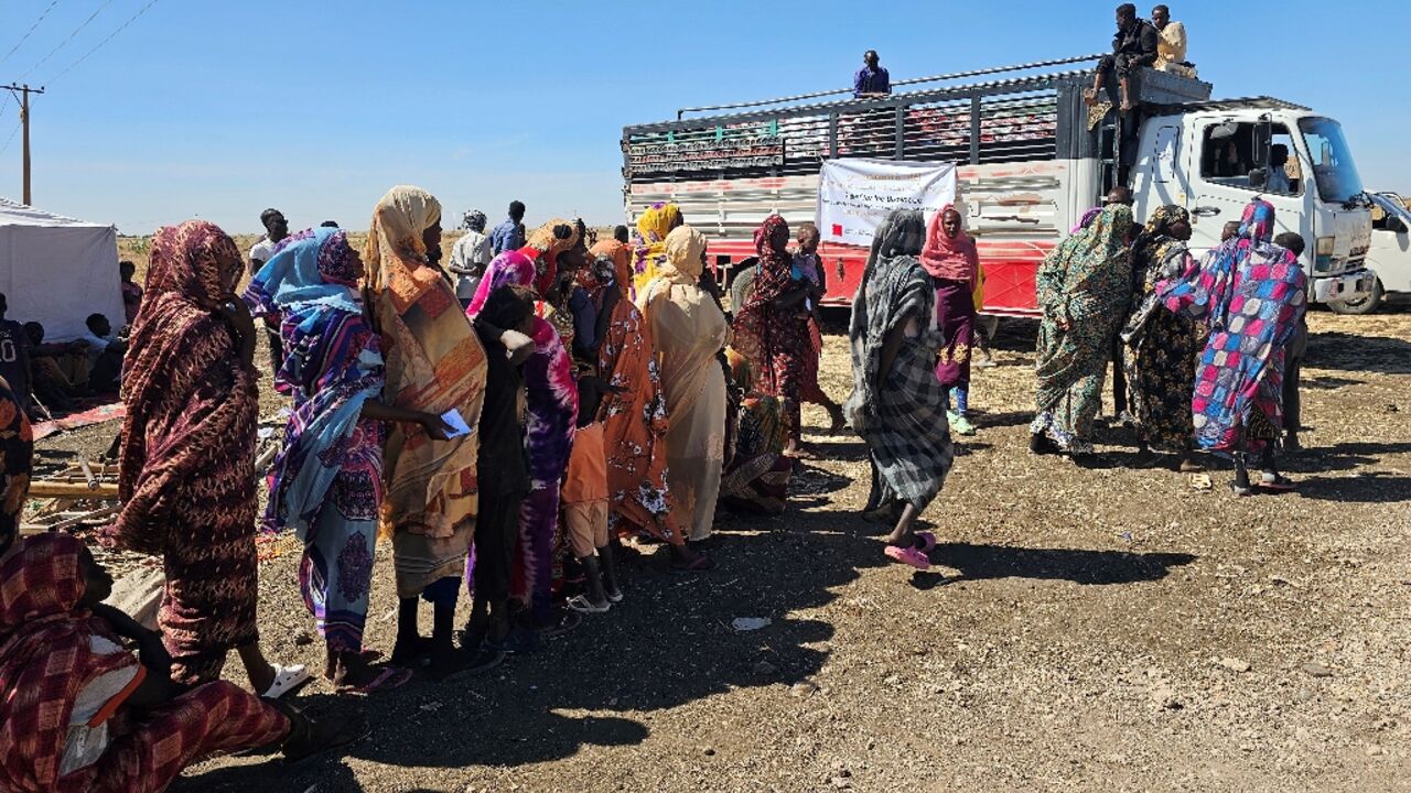 After more than two years of war 11 million Sudanese have been forced from their homes and many are reliant on humanitarian aid