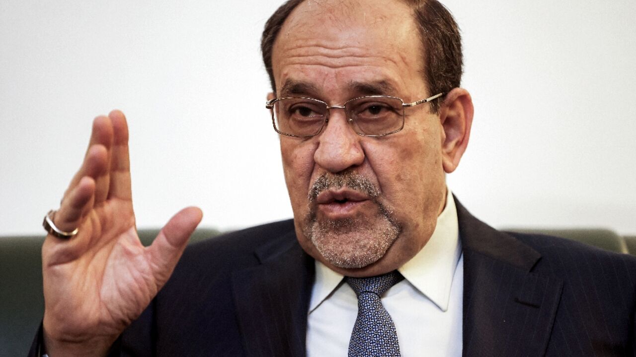 Iraq's candidate for the premiership, Nouri al-Maliki, says he will not withdraw his candidacy after US threats