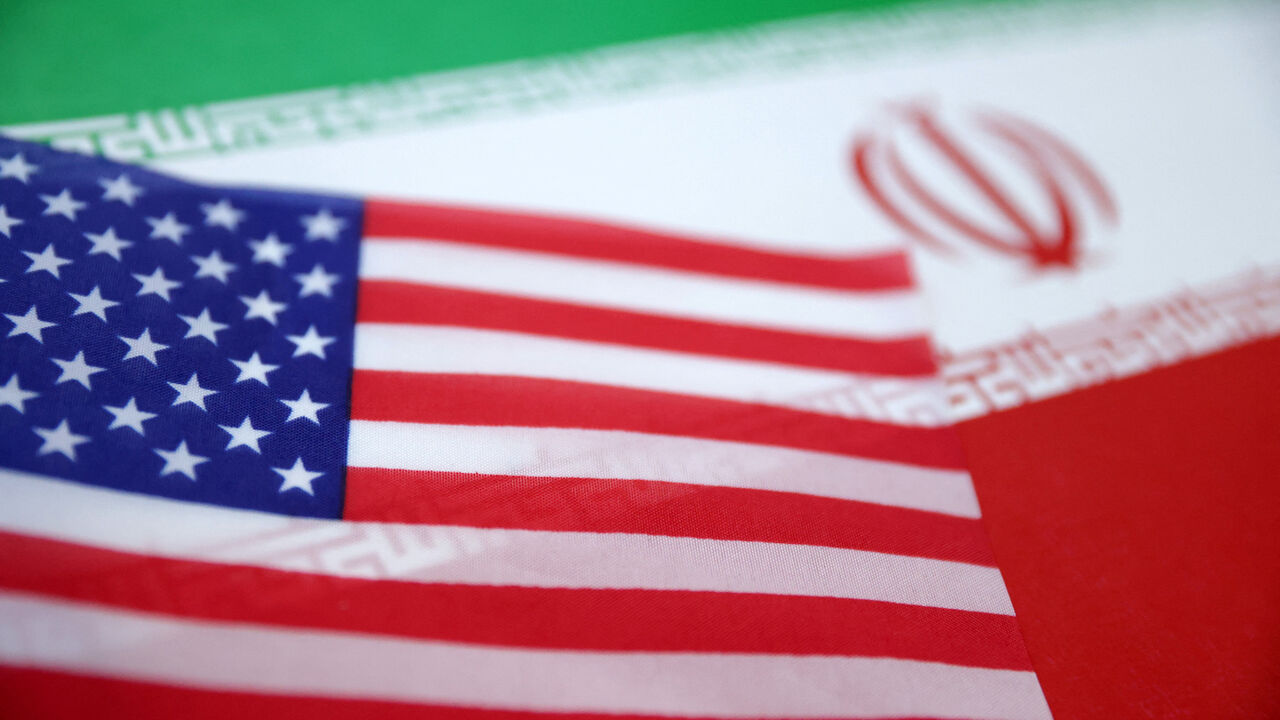 U.S. and Iran flags are seen in this illustration taken June 18, 2025. REUTERS/Dado Ruvic/Illustration