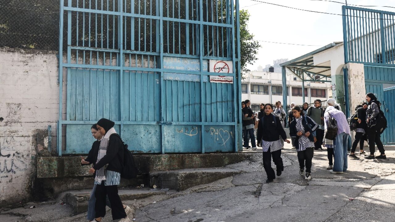 Schools in the occupied West Bank have had to slash their teaching hours in response to budget cuts