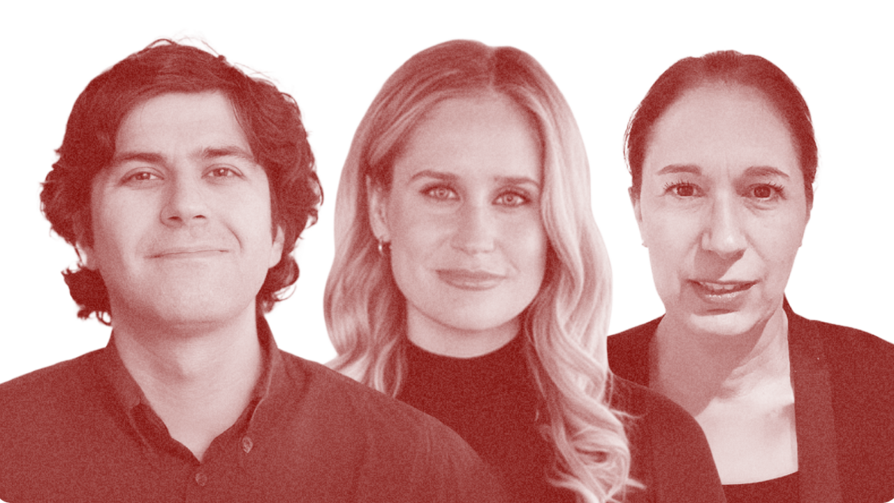 Adam Lucente, Elizabeth Hagedorn and Rina Bassist