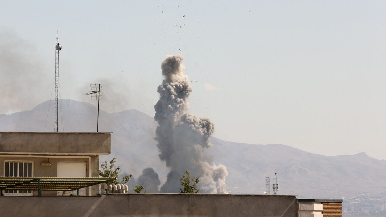 Smoke rises following an explosion, after Israel and the U.S. launched strikes on Iran, in Tehran, Iran, March 1, 2026. Majid Asgaripour/WANA (West Asia News Agency) via REUTERS