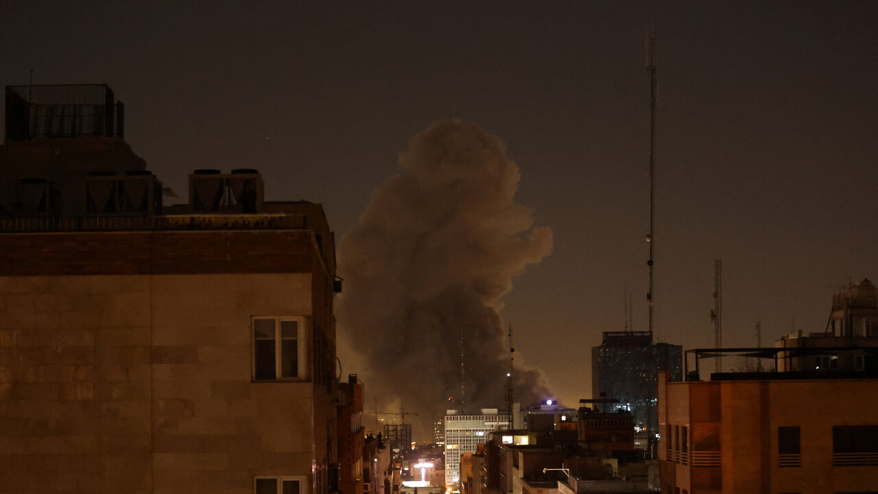 Smoke rises following an explosion, after Israel and the U.S. launched strikes on Iran, in Tehran, Iran, March 1, 2026. Majid Asgaripour/WANA (West Asia News Agency) via REUTERS