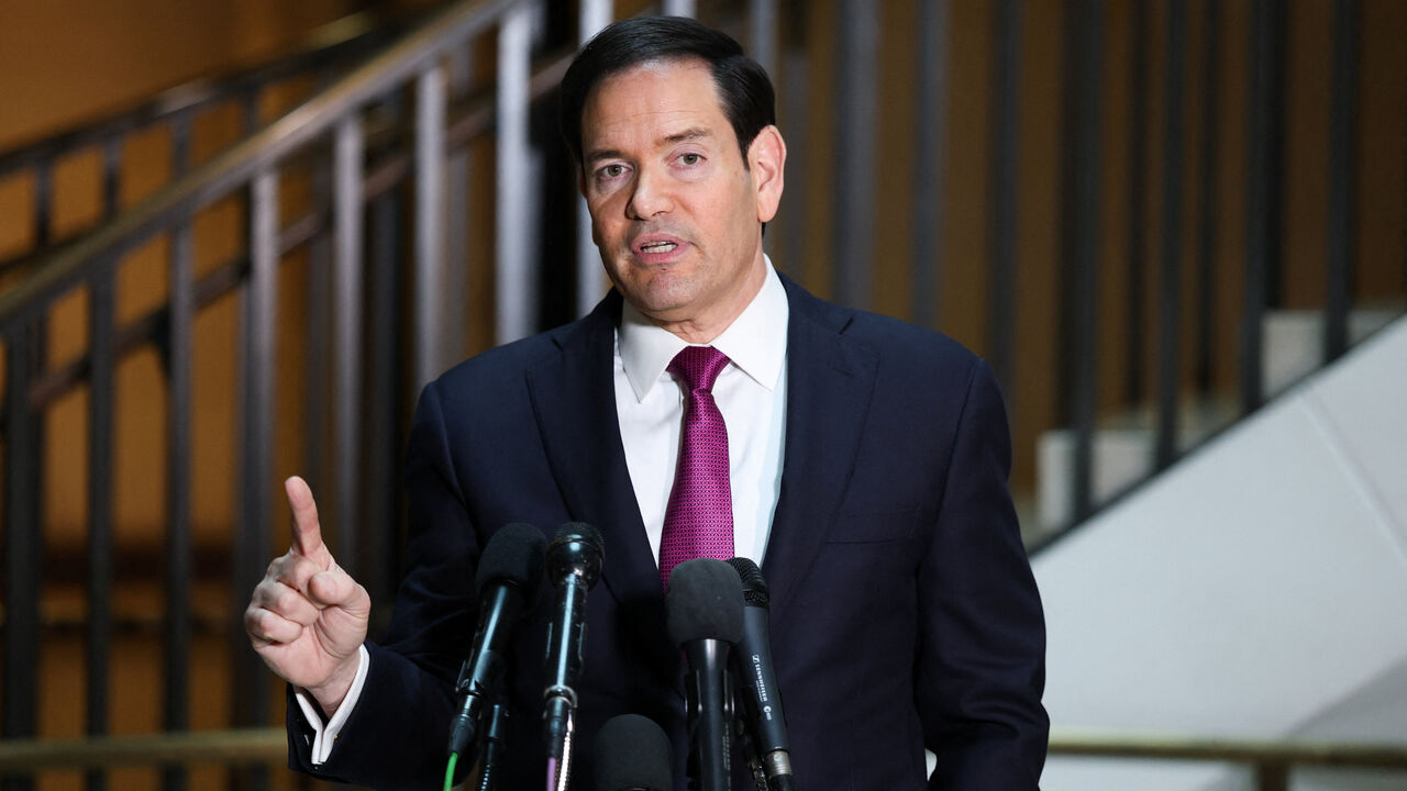 U.S. Secretary of State Marco Rubio speaks to the media on the day of a briefing for Congressional leaders on the situation in Iran, on Capitol Hill in Washington, D.C., U.S., March 2, 2026. REUTERS/Kylie Cooper