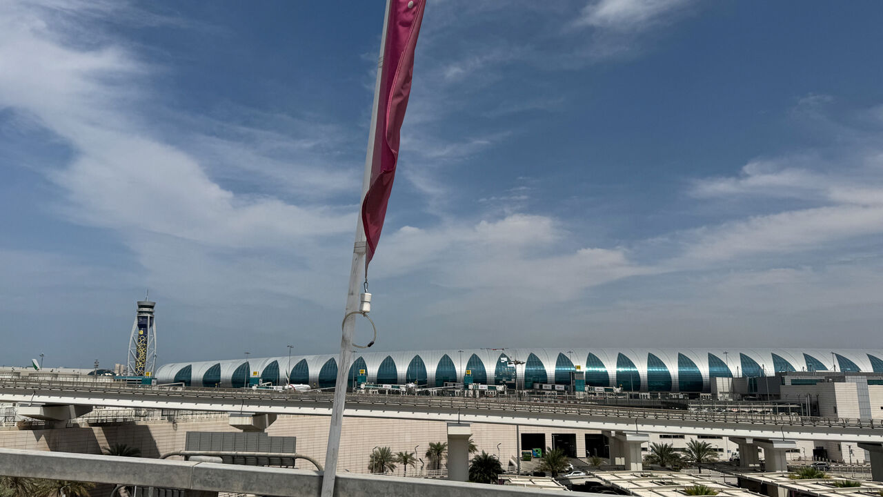 Exterior of Dubai International Airport (DXB) after two drones came down in the vicinity of the airport, amid the U.S.-Israeli conflict with Iran, in Dubai, United Arab Emirates, March 11, 2026. Picture taken with a mobile phone. REUTERS/Stringer
