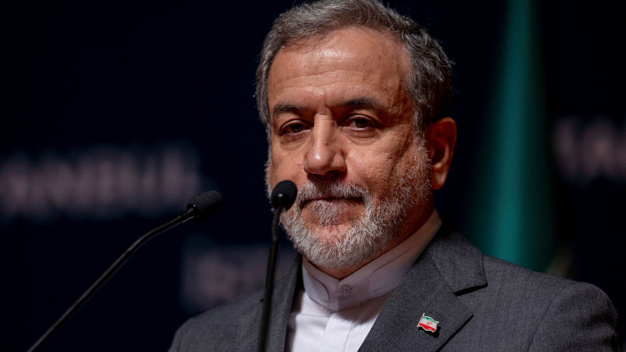 Iranian Foreign Minister Abbas Araqhchi looks on during a press conference in Istanbul, Turkey, June 22, 2025. REUTERS/Umit Bektas